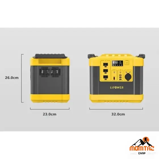 پاور استیشن 1000 وات قابل حمل LIPOWER مدل G1000L-S