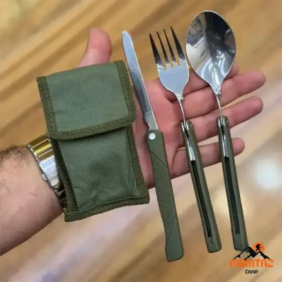 ست قاشق، چنگال و کارد مسافرتی