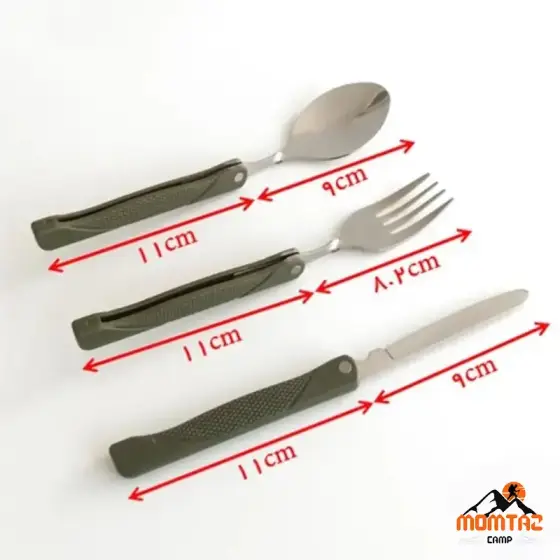 ست قاشق، چنگال و کارد مسافرتی