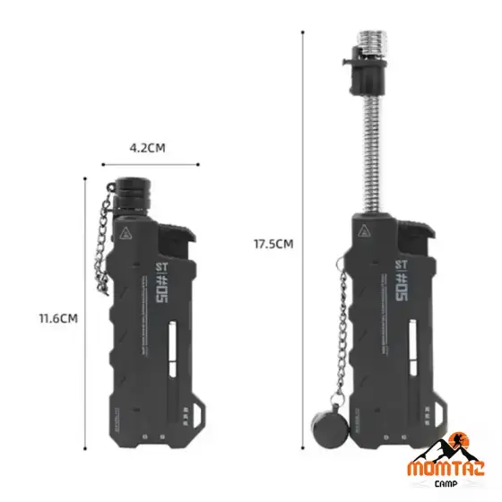 فندک تورچ تلسکوپی شاین تریپ سری ST-05 دارک استار