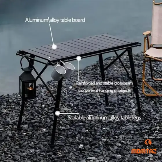 میز تاشو کمپینگ 4 نفره کینگ هایک مدل HK018