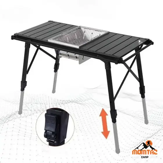 میز تاشو کمپینگ 4 نفره کینگ هایک مدل HK018