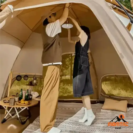 چادر هشت‌ ضلعی 3-4 نفره نیچرهایک مدل NH22ZP012