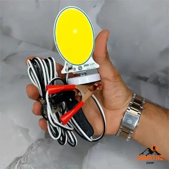 چراغ کمپی سیار ماشینی 360 لایت مدل TM-24 COB