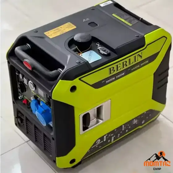 موتور برق 6.5 کیلووات دو گانه سوز جنرال برلین مدل BE-6500EIG