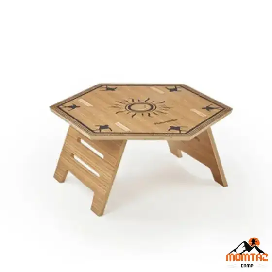 میز شش ضلعی چند لایه نیچرهایک مدل NH21JU004