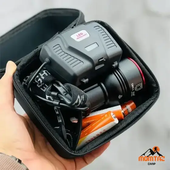 چراغ پیشانی زوم دار اسمال سان مدل ZY-F786T