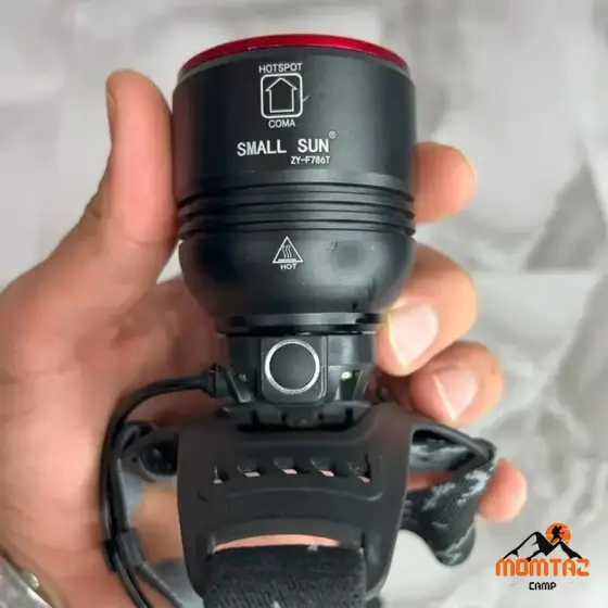 چراغ پیشانی زوم دار اسمال سان مدل ZY-F786T