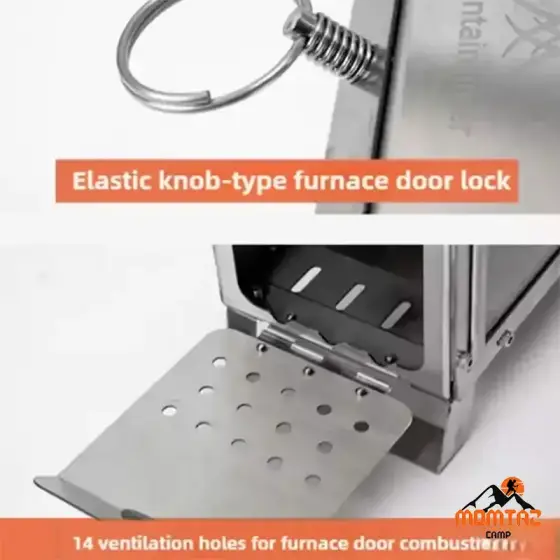 بخاری هیزمی کمپینگ ماونتین هایکر مدل SZK841