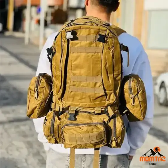 کوله پشتی 55 لیتری 4 تکه تاکتیکال