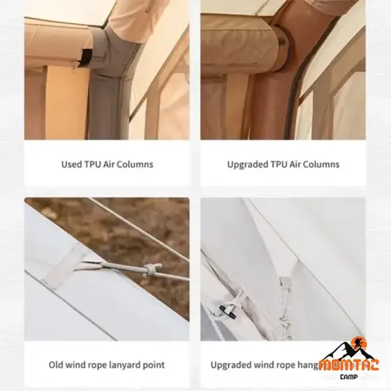 چادر بادی ایر 6.3 نیچرهایک مدل NH20ZP009