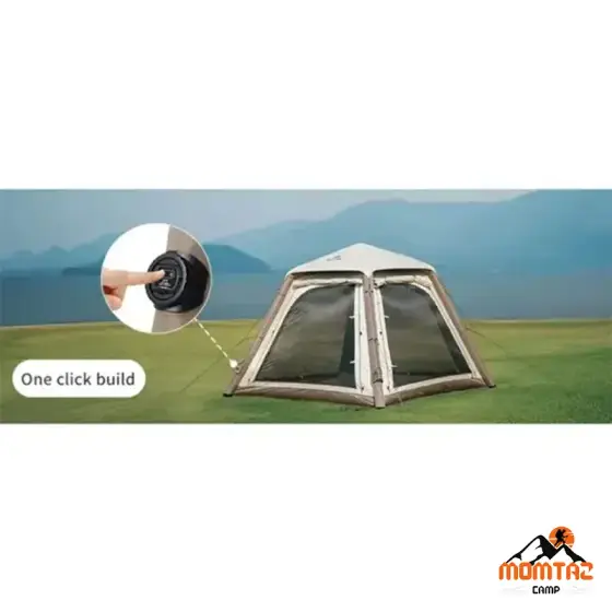 چادر بادی چهار نفره با سایبان نیچرهایک مدل CNK2550WS017